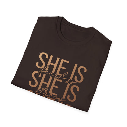 She Is Worthy Inspirational  Empowerment Tee