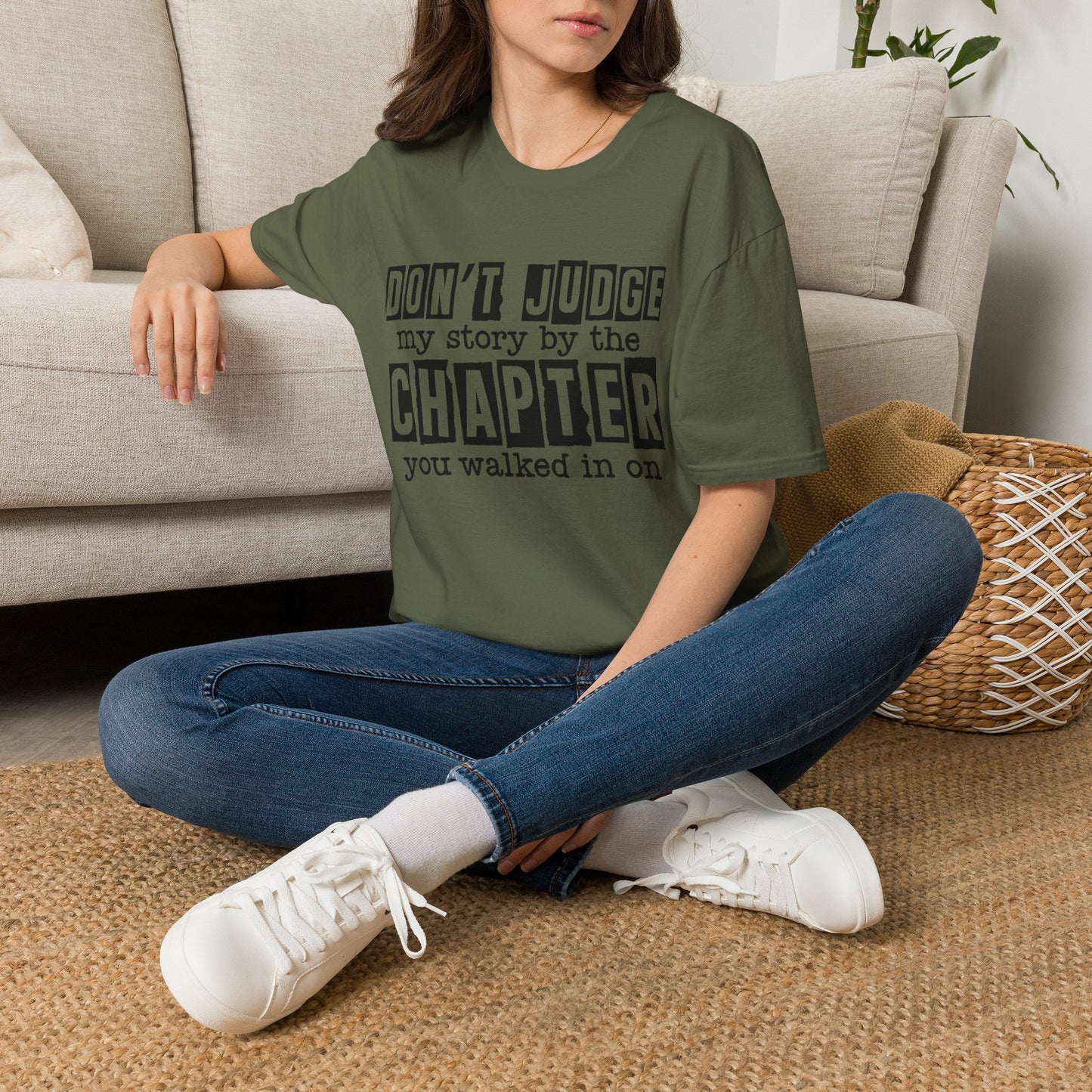 Don't Judge My Story Graphic Tee