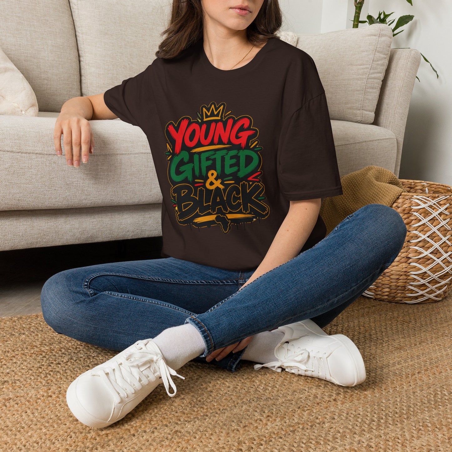 Young, Gifted & Black Afrocentric Graphic Tee