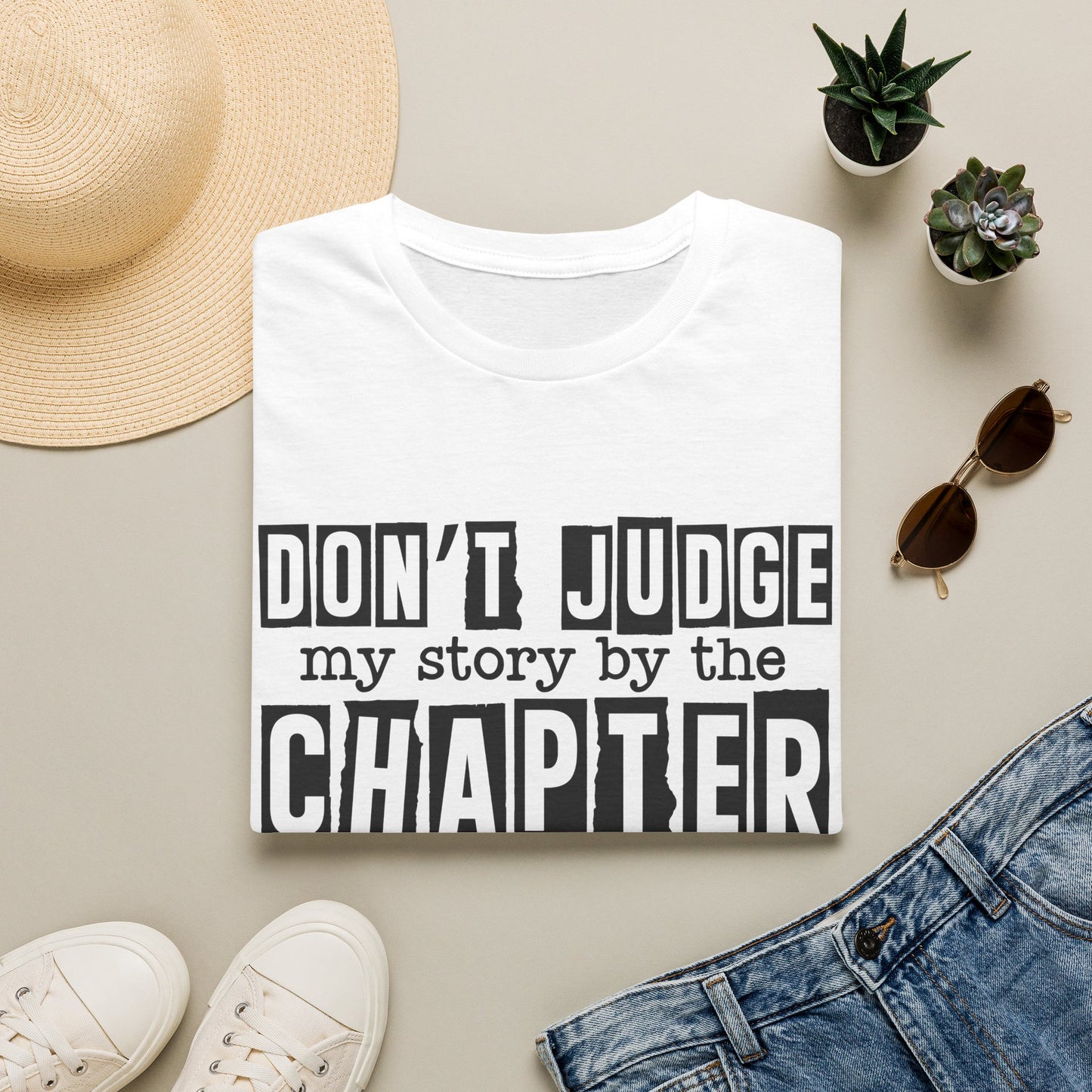 Don't Judge My Story Graphic Tee