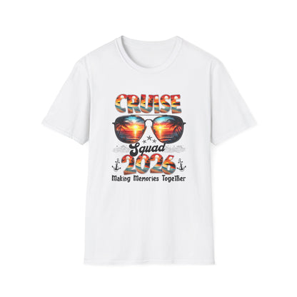 Making Memories Together Cruise Squad 2026 Tee
