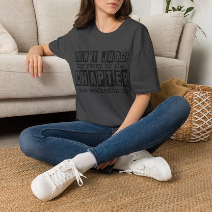 Don't Judge My Story Graphic Tee