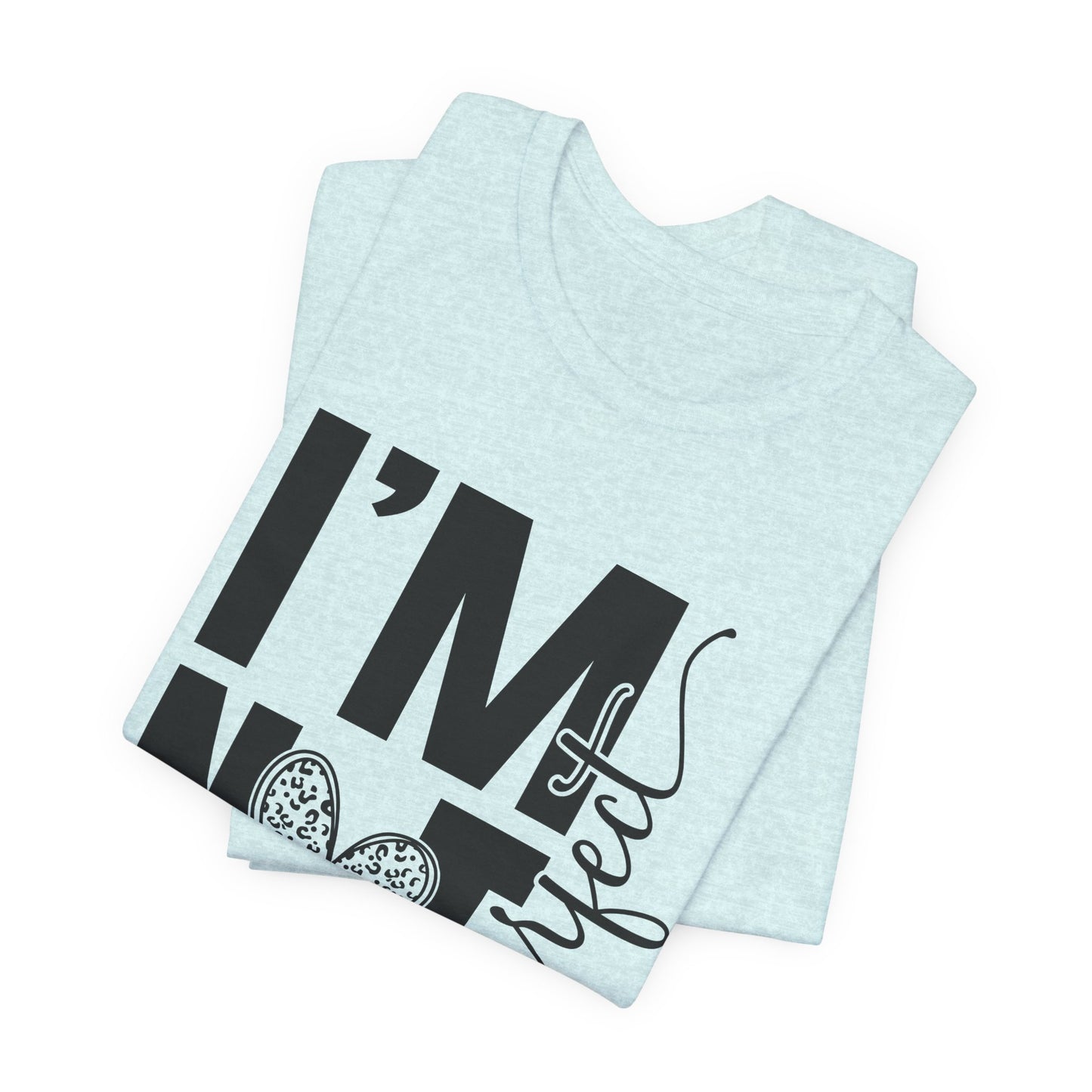 I'm Not Perfect Heart Graphic Tee