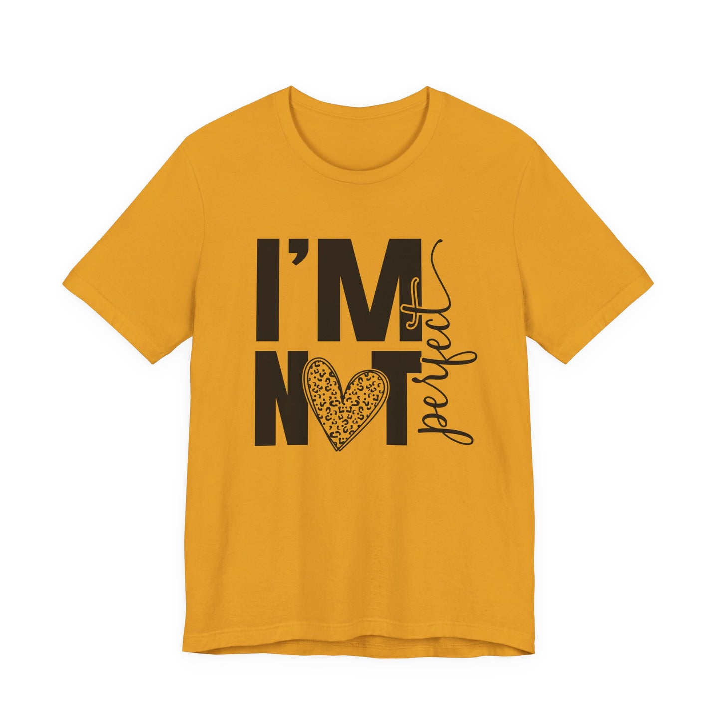I'm Not Perfect Heart Graphic Tee