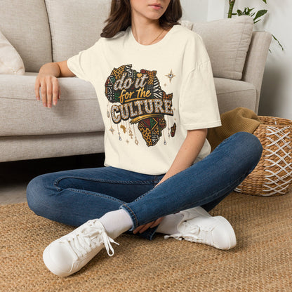 Do It For The Culture African Map Tribal Tee
