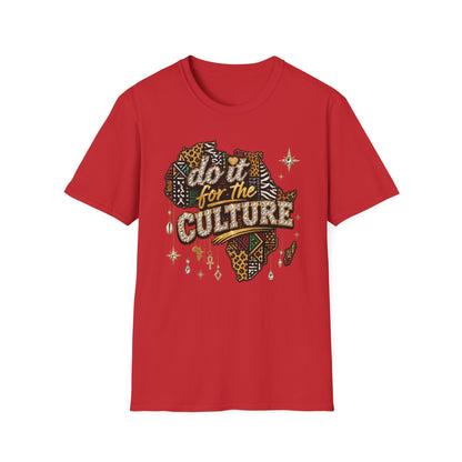 Do It For The Culture African Map Tribal Tee