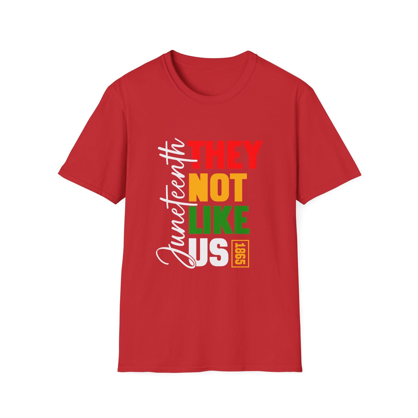 Juneteenth "They Not Like Us" Graphic T-Shirt