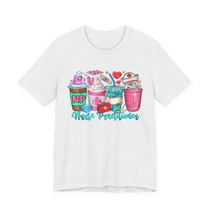 Nurse Practitioner Coffee Crew Tee