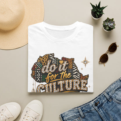 Do It For The Culture African Map Tribal Tee