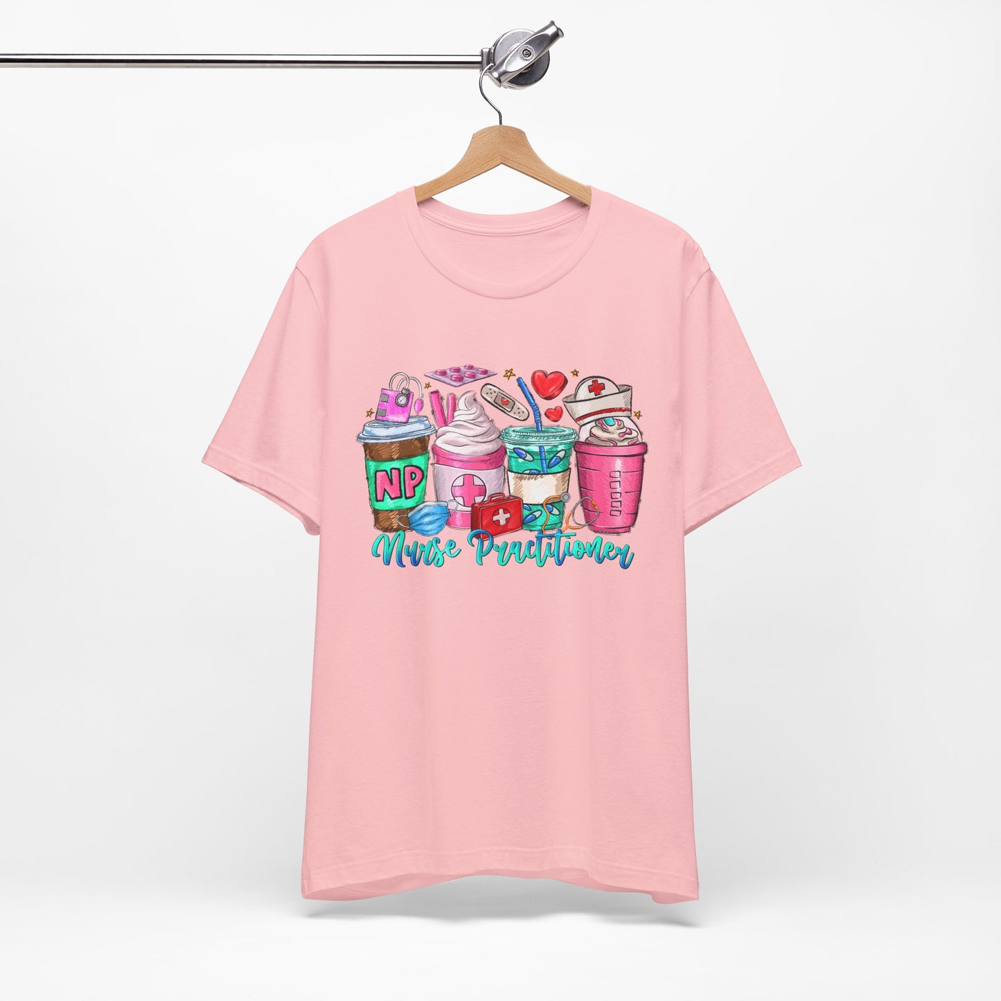 Nurse Practitioner Coffee Crew Tee