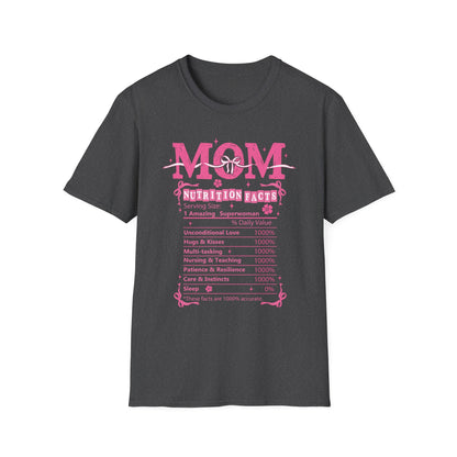 Mom Nutrition Facts T-Shirt