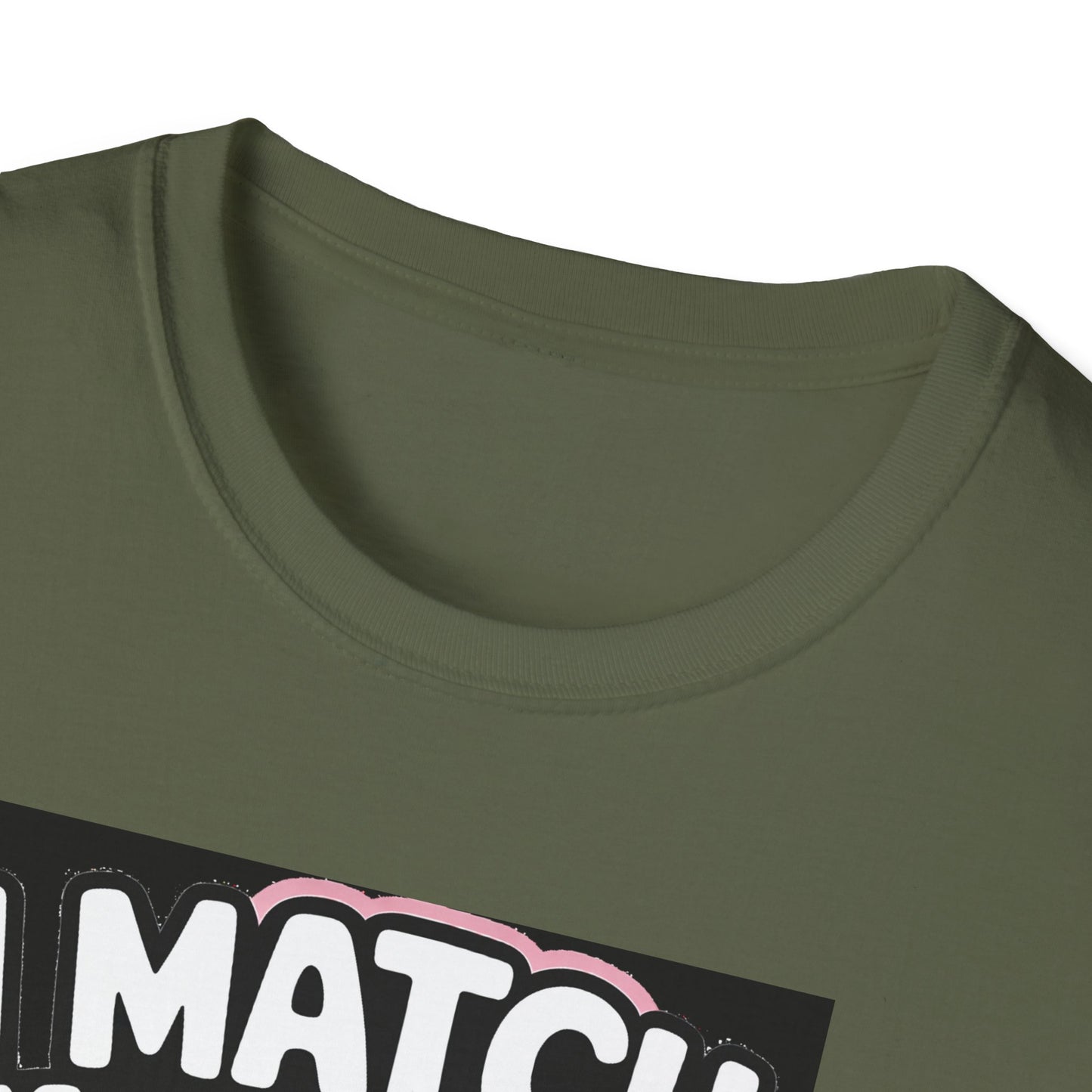 I Match Energy Pop Art Girl "How We Acting Today?" Tee